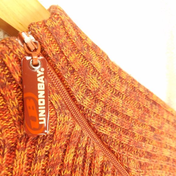 women's Unionbay sweater, terra-cotta, size small - Picture 3 of 10
